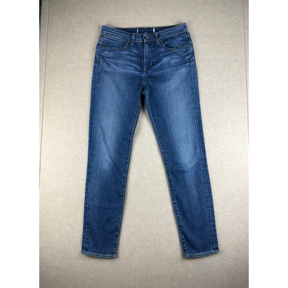 Vintage Paper Denim‎ & Cloth Jeans Womens 28 Blue Skinny Mid Rise USA Made Y2K